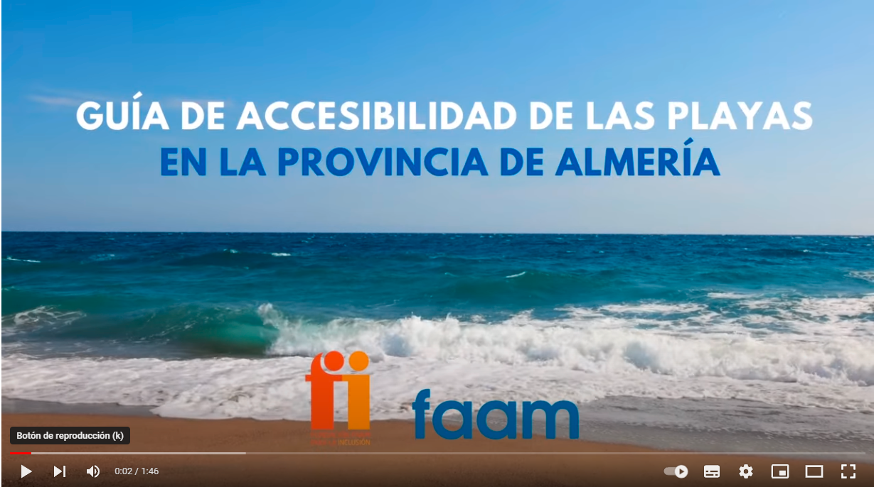 Las playas almerienses no avanzan en accesibilidad en los puntos instalados para promoverla